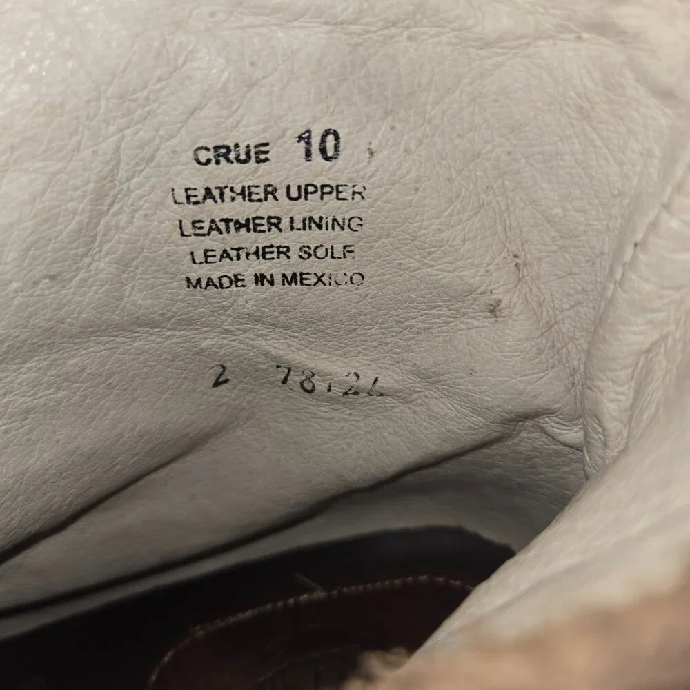 🦅 Freebird Distressed Grey Leather Buckle Boots Size 10 🦅 - Picture 8 of 10